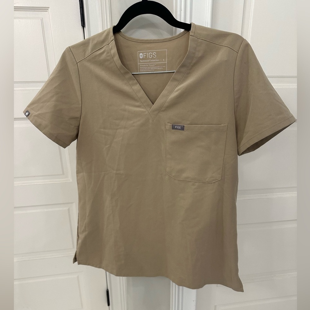 Figs Catarina Women’s Small One Pocket Scrub Top Citrine PO#2413 FW1000 Medical